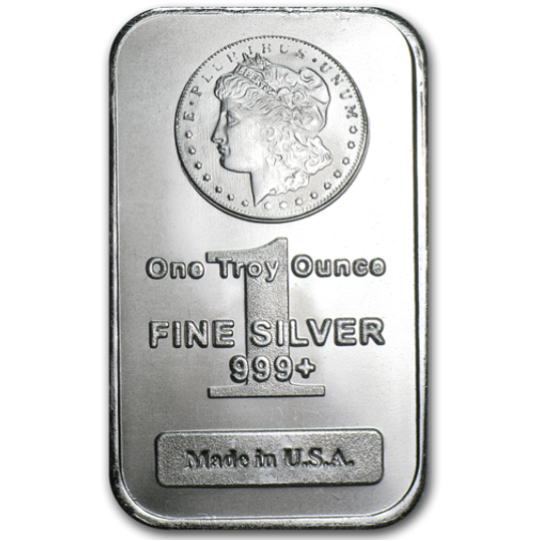 Silver Morgan Highland Mint Bar - 1oz